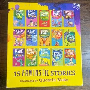Roald Dahl 15 Book Collection Set •NEW